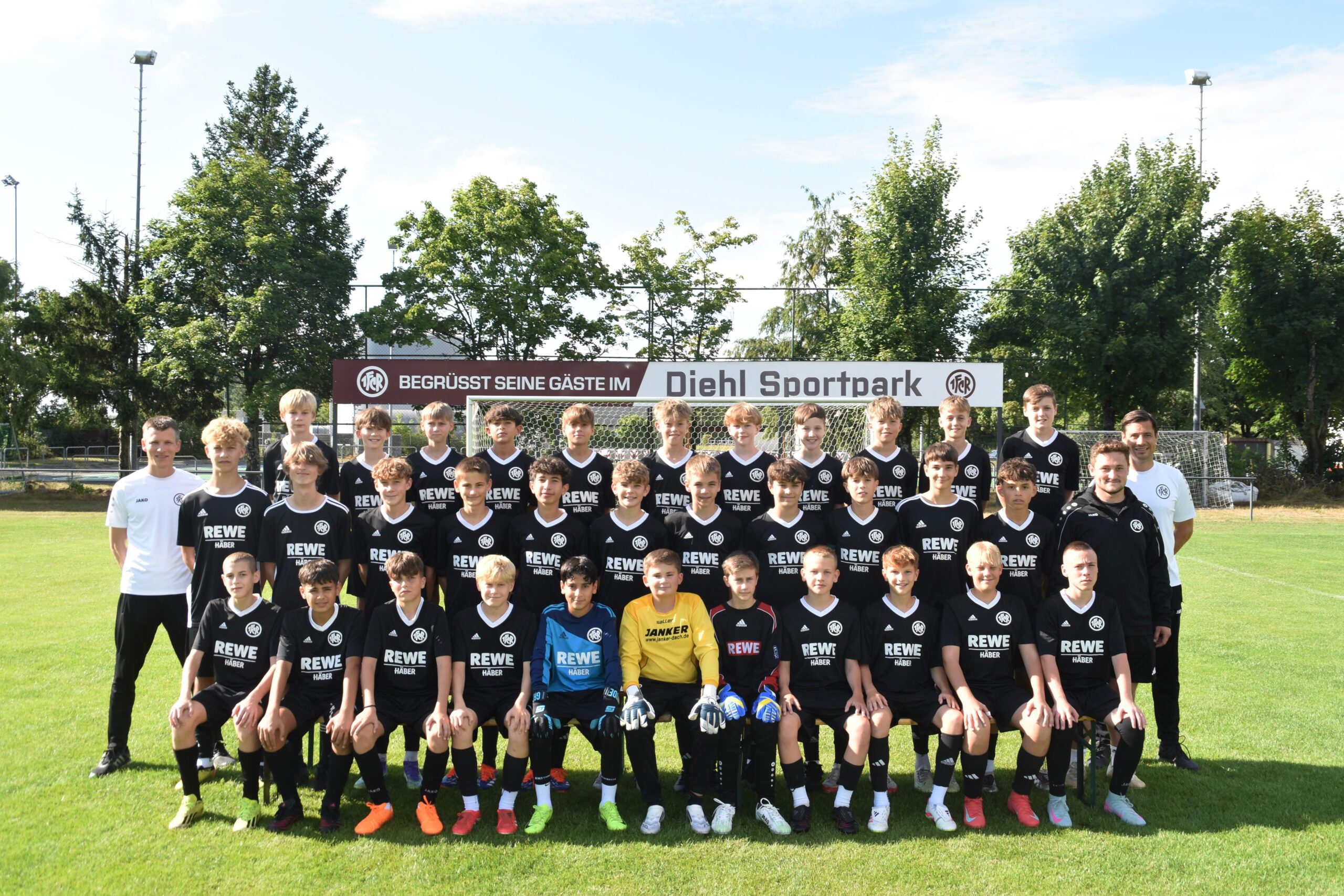 C-Junioren der Spielgemeinschaft des 1. FC Röthenbach und des TSV Rückersdorf